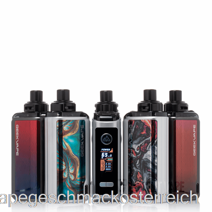 Geek Vape Obelisk 65W Pod Mod Kit [FC] PSG Edition Vape Geschmack